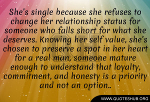 Relationship Status Quote
