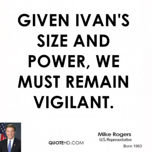 Mike Rogers Quotes