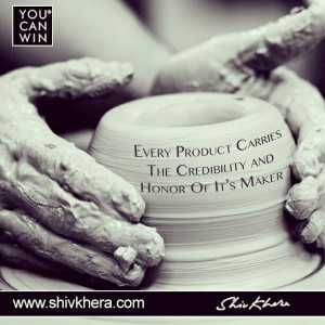 the credibility and honor of it's maker