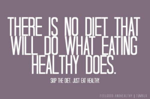 it's not a diet, it's a lifestyle