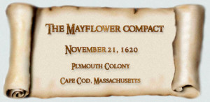 The Mayflower Compact is an