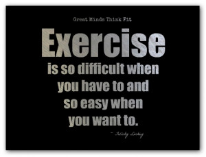 Workout Motivational Posters http://www.greatmindsthinkfit.com/