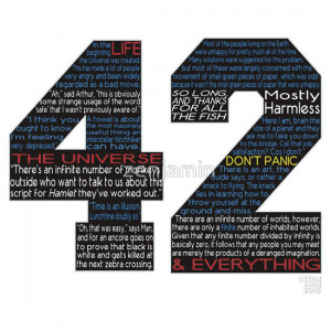 zenjamin › Portfolio › Hitchhiker's Guide 42 Quotes