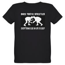 Organic Kids Wrestling-Shirt (dark) for