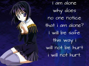 depression quotes about being alone