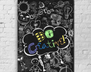 Chalkboard Art-Creativity-Idea-Inno vation-Concept-Theme-Drawings ...