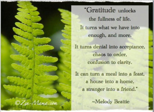 Gratitude by Melody Beattie