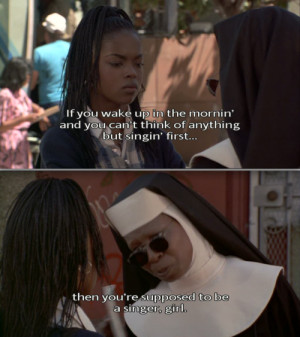 ... had a flashback to Rita’s mom from Sister Act 2: Back in the Habit