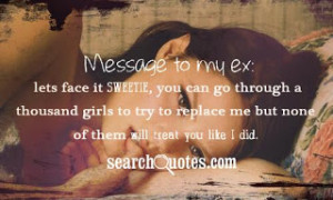 Mean Quotes For Ex Girlfriends. QuotesGram