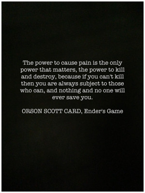 One of my favorite quotes from the book, 