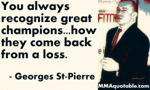 MMA Quotes on Adversity