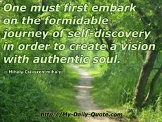 The journey of self discovery... #quotes #mydailyquote More