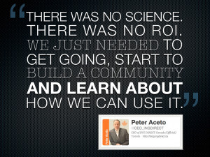 There Was No Science.There Was No ROI ~ Boldness Quote