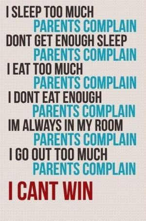 Sleep Too Much Parents Complain Don’t Get Enough Sleep Parents ...