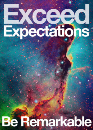 Exceeding Expectations Quotes