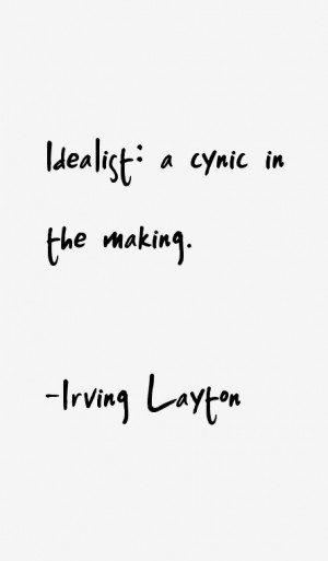 Irving Layton Quotes & Sayings