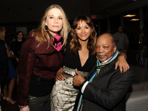 Quincy Jones, Peggy Lipton And Rashida Jones At Event Of Celeste ...