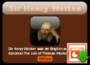 Download Sir Henry Wotton Powerpoint