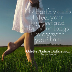 ... playing with your feet is one thing playing with your heart is