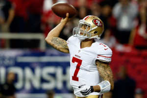 Colin Kaepernick has a number of tattoos, many of which quote the ...