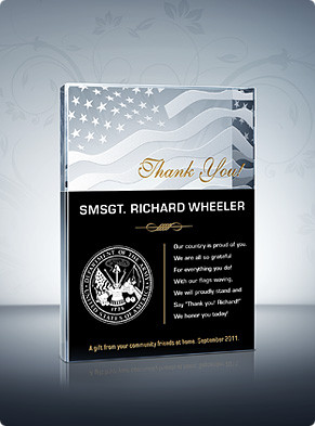 Home > Military Plaques > Army Plaques > Thank You Soldier! Plaque