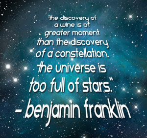 Benjamin Franklin’s Wine Wisdom