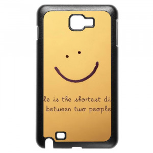 Nice Smile Quotes Galaxy Note Case