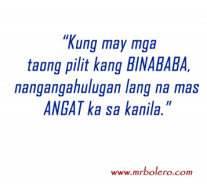 Patama Quotes : Tagalog Inspirational Quotes