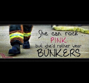 Female firefighters(: