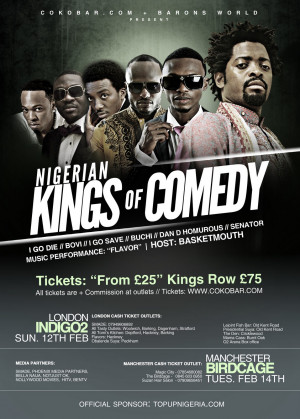 Kings Of Comedy Nigerian kings of comedy uk
