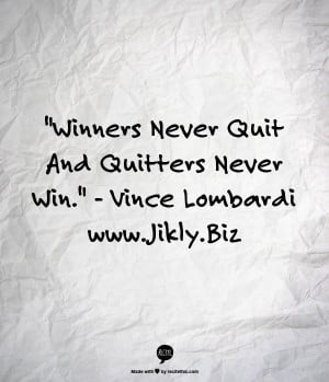 Famous Sports Quotes By Vince Lombardi