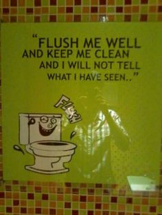 keep toilet clean more restaurants washroom kids bathroom funny pics ...