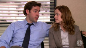 The Office Quotes Jim And Pam Jim and pam with a quote