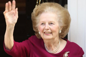 Photo de Margaret Thatcher : Sa mort célébrée par les supporters de ...