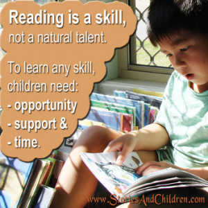 Reading quotes to share with children