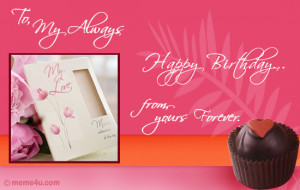 birthday card for love, birthday ecards for love, birthday greeting ...