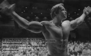 Arnold’s Secret To Success In the Gym
