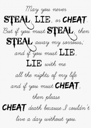 May You Never Steal Lie or Cheat Free Printable