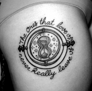 Lost Time Tattoos Harry potter time turner