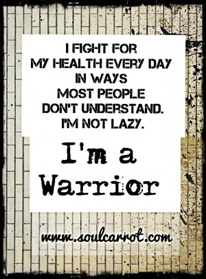 warrior....