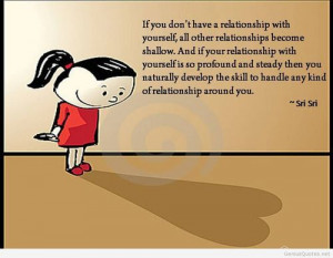 Quotes on Relationship by Sri Sri