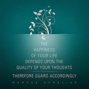 Guard your thoughts