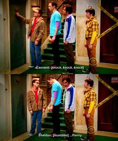 Poor Sheldon, he just can't help himself... More