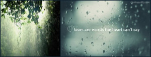 Tears Are Words The Heart Can’t Say