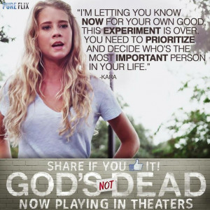 God's Not Dead - Cassidy Gifford as (Kara) in God's Not Dead now ...