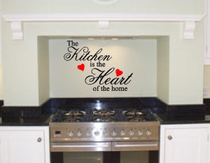 kitchen Quote Wall sticker, Removable wall art vinyl wall decal ...