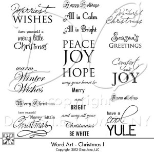 digital stamps christmas words i part number 1gja christmas i words ...