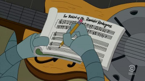 Bender composing 