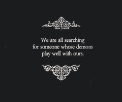 Tagged with demons inside of me