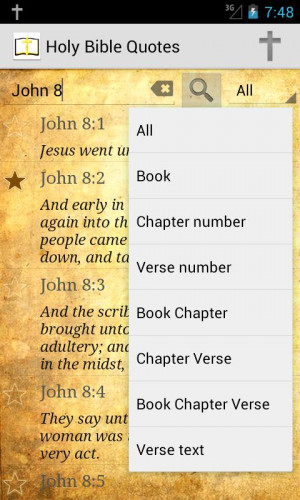 Daily Holy Bible Verse KJV - screenshot